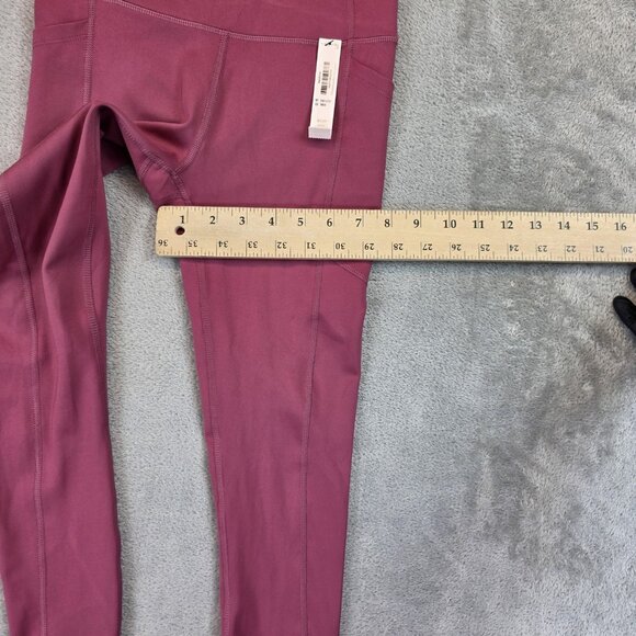 Victoria's Secret Sport Leggings Womens XS Short Mauve Essential 7/8 Pockets - Picture 7 of 13